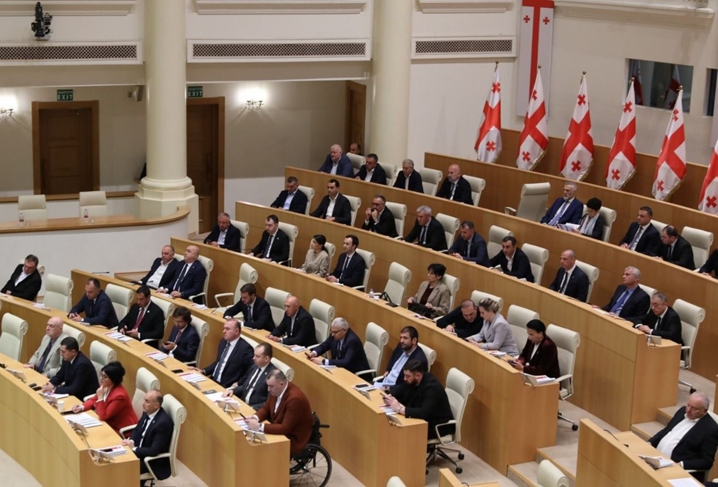 საქართველოს გენერალურმა აუდიტორმა გიორგი გაბიტაშვილმა პარლამენტს 2024 წლის საქმიანობის ანგარიში წარუდგინა